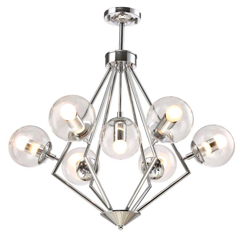 Люстра Liebaud Chandelier 7 lamp Хром в Краснодаре | Loft Concept 