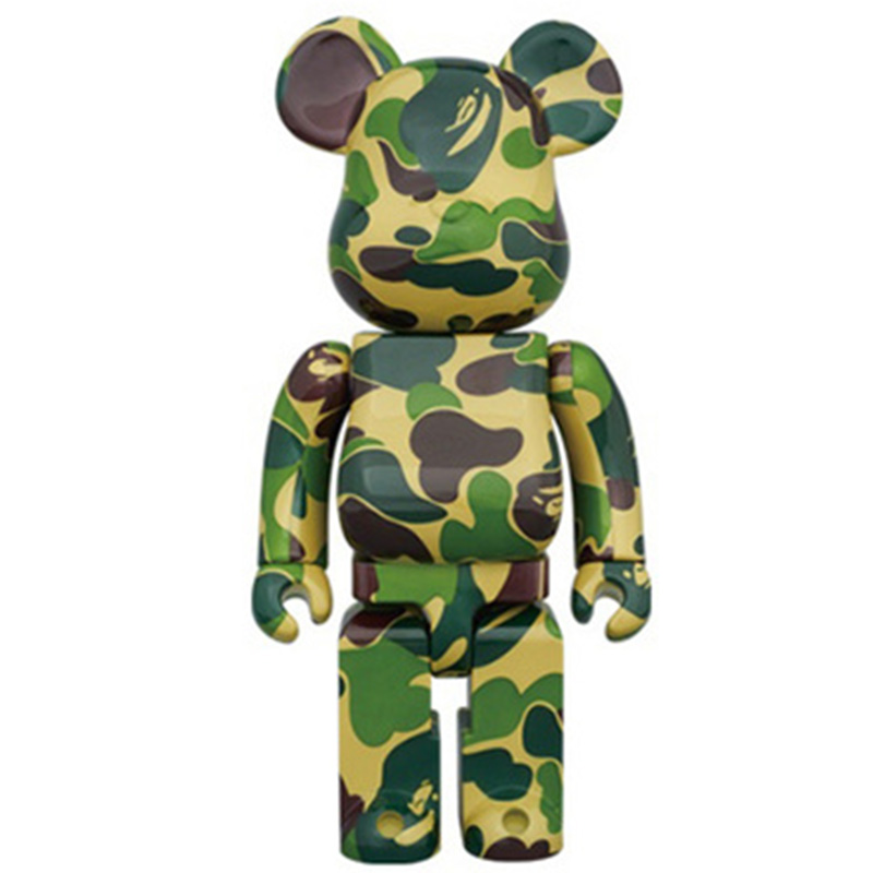 Статуэтка Bearbrick Camouflage Green Зеленый в Краснодаре | Loft Concept 