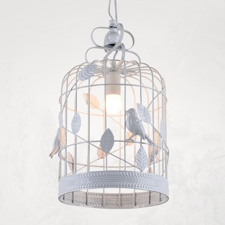 Подвесной светильник BIRDCAGE CHANDELIER Белый в Краснодаре | Loft Concept 