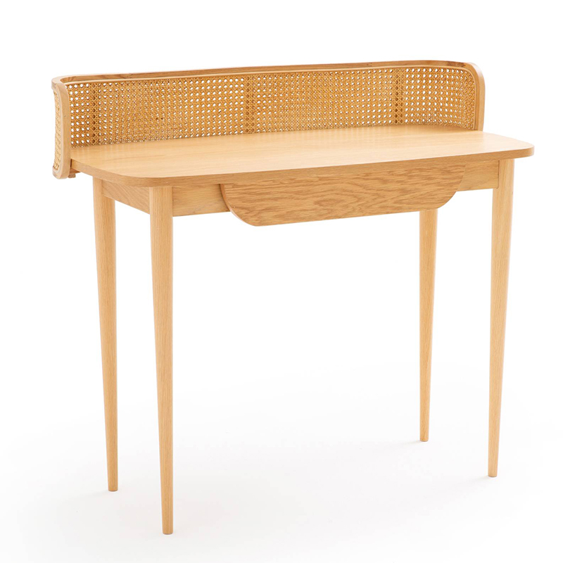 Рабочий стол Morten Wicker Table Светлый дуб в Краснодаре | Loft Concept 