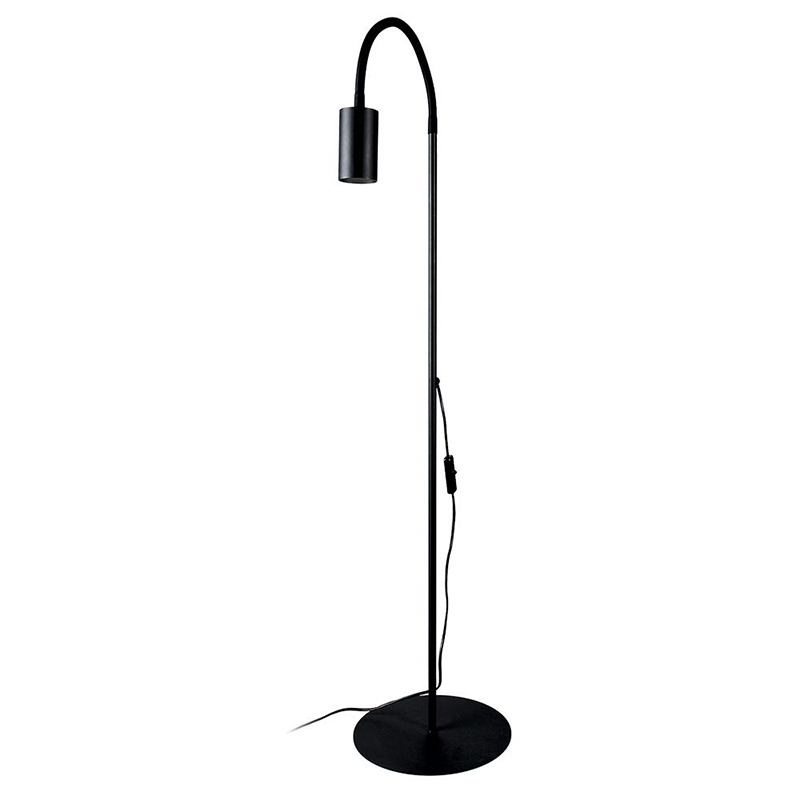 Торшер Noor Trumpet Floor Lamp black Черный в Краснодаре | Loft Concept 