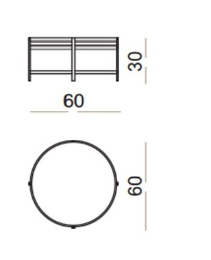 Столик Ula Low table ULA001 в Краснодаре