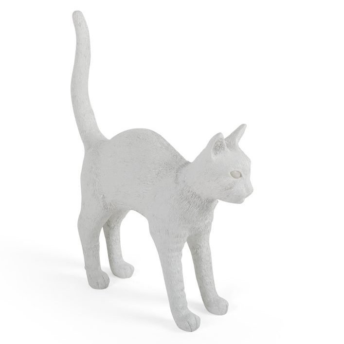 Лампа Seletti Jobby The Cat White Белый в Краснодаре | Loft Concept 