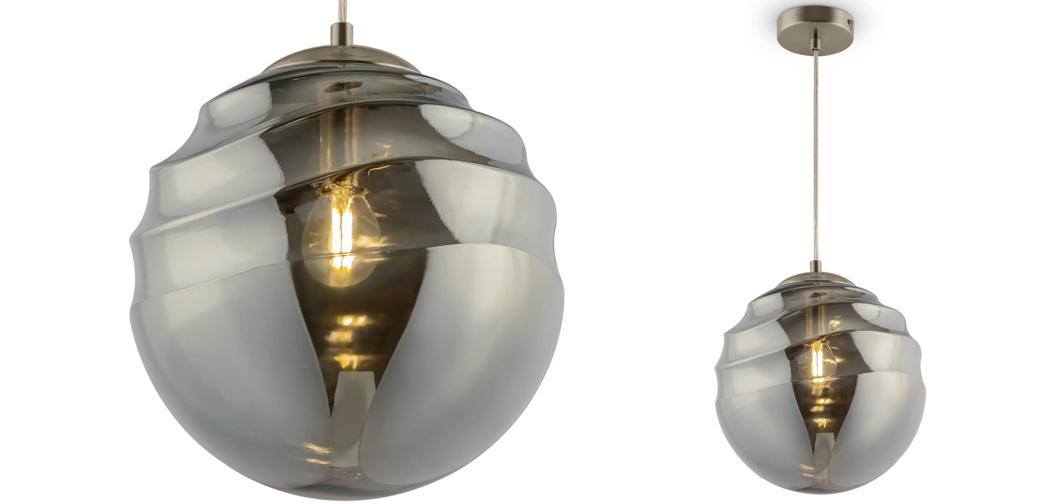 Подвесной светильник Oswald nickel - фото