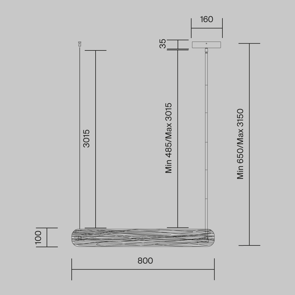 Подвесной светильник Frostum в Краснодаре