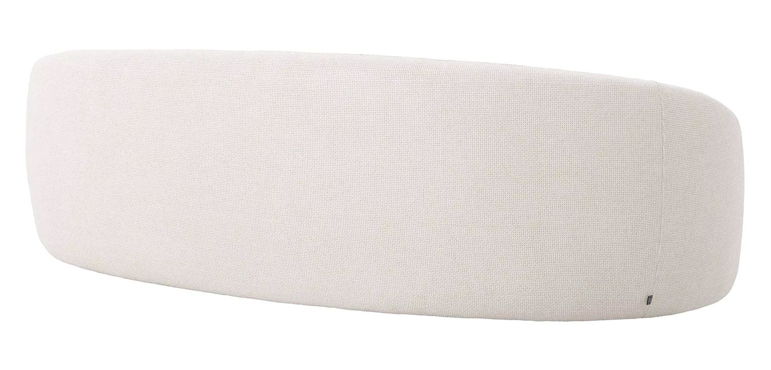 Диван Eichholtz Sofa Amore Молочный Черный - фото №2