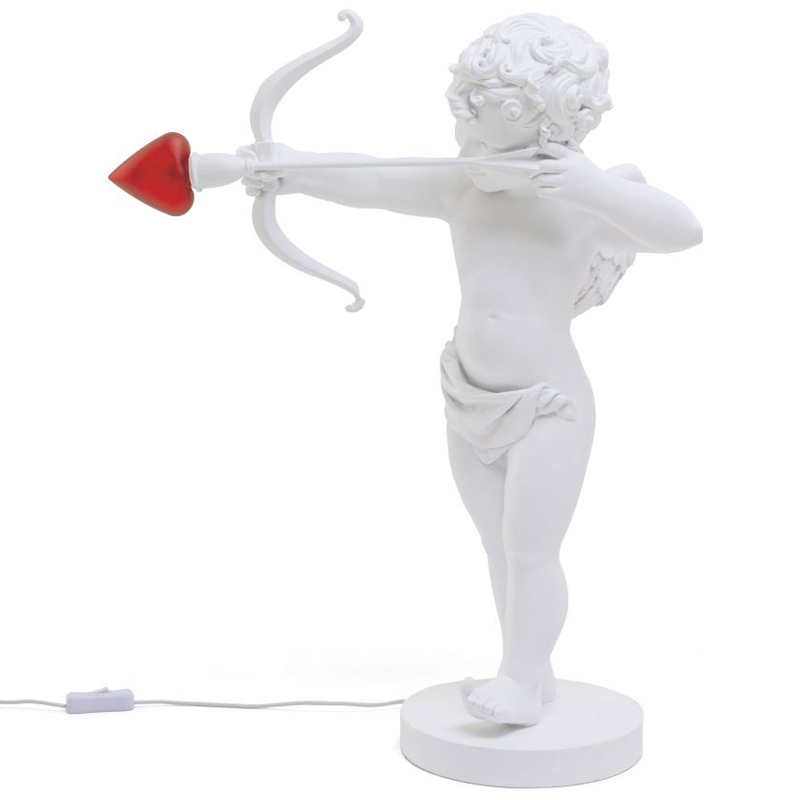 Настольная лампа Купидон со стрелой Seletti Cupid Lamp Белый в Краснодаре | Loft Concept 