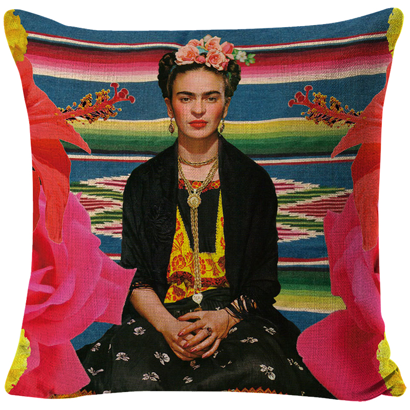 Декоративная подушка Frida Kahlo 6 Мульти в Краснодаре | Loft Concept 