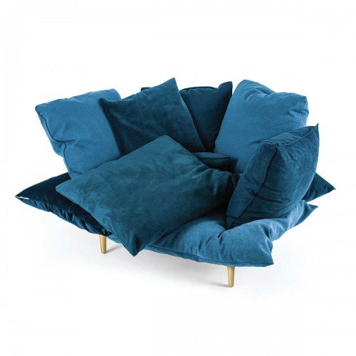 Кресло Seletti Armchair Comfy Turquoise Синий в Краснодаре | Loft Concept 