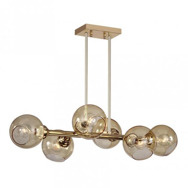 Люстра Glass Bubble Chandelier Brass Латунь в Краснодаре | Loft Concept 