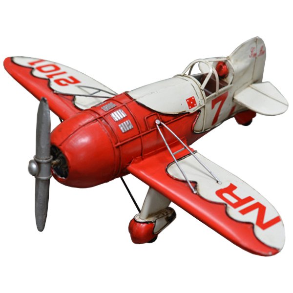 Модель самолета красный белый GEE BEE R-2 Красный Белый в Краснодаре | Loft Concept 