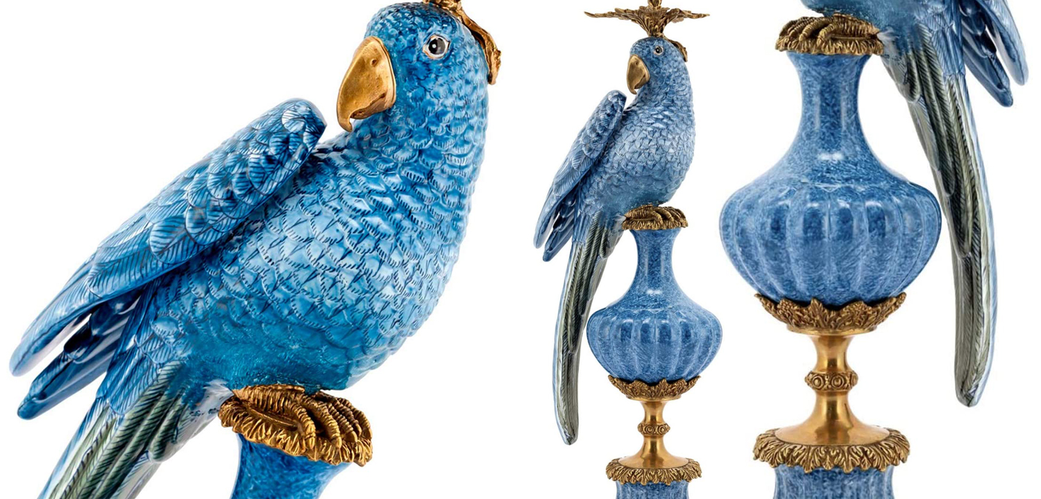 Подсвечник Abhika Candlen Parrot Atlantide  - фото