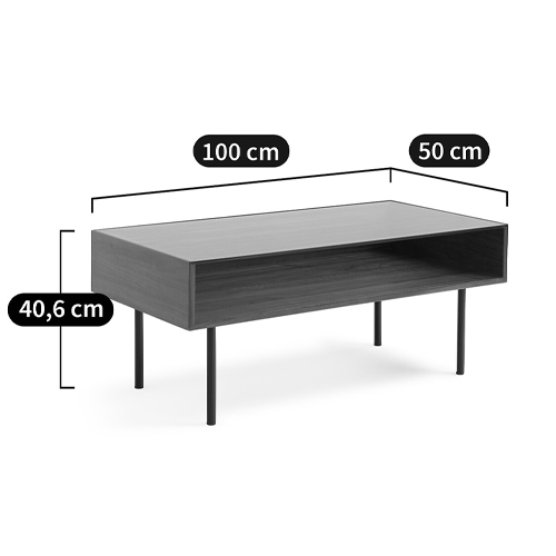 Журнальный стол с витриной Alard Coffee Table в Краснодаре