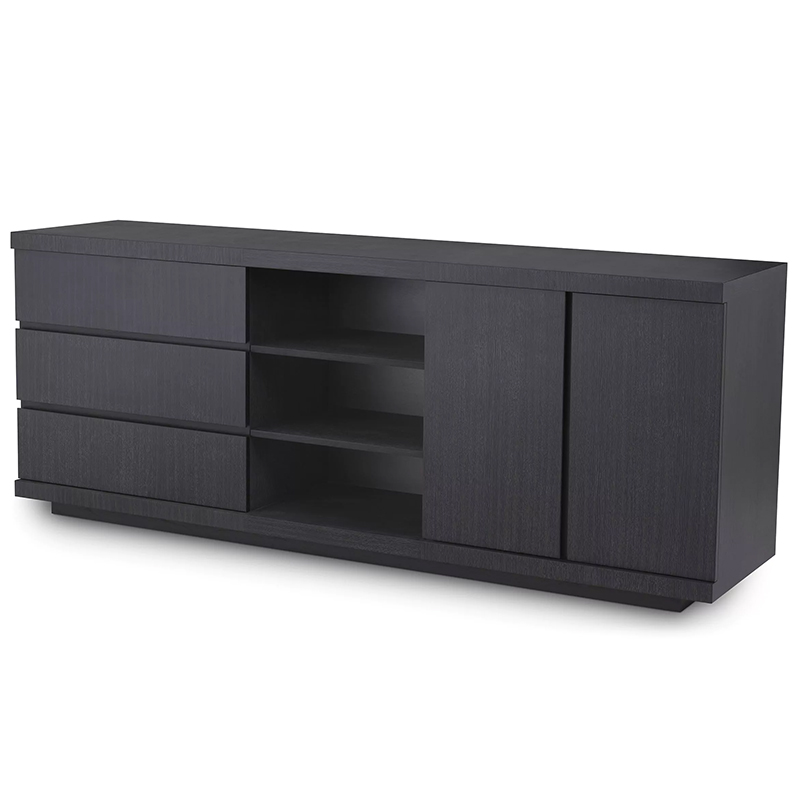 Комод Eichholtz Dresser Crosby Black Черный в Краснодаре | Loft Concept 