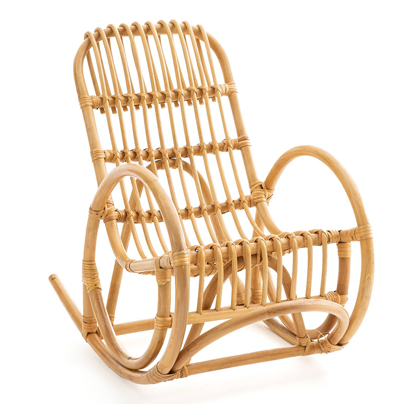 Детское кресло-качалка Wicker Baby Rocking Chair Бежевый в Краснодаре | Loft Concept 