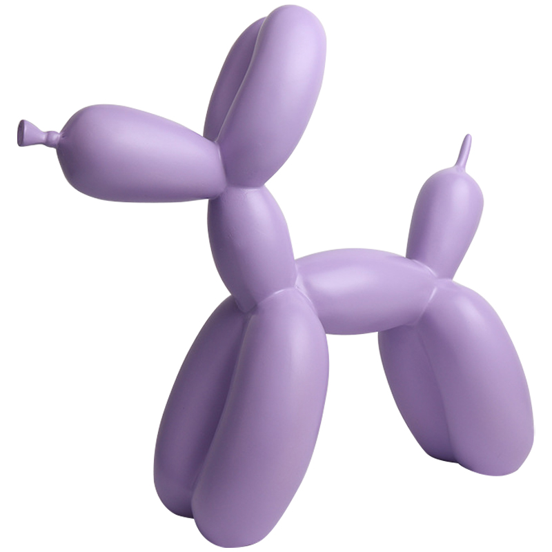 Статуэтка Jeff Koons Balloon Dog Matte Lilac Сиреневый в Краснодаре | Loft Concept 