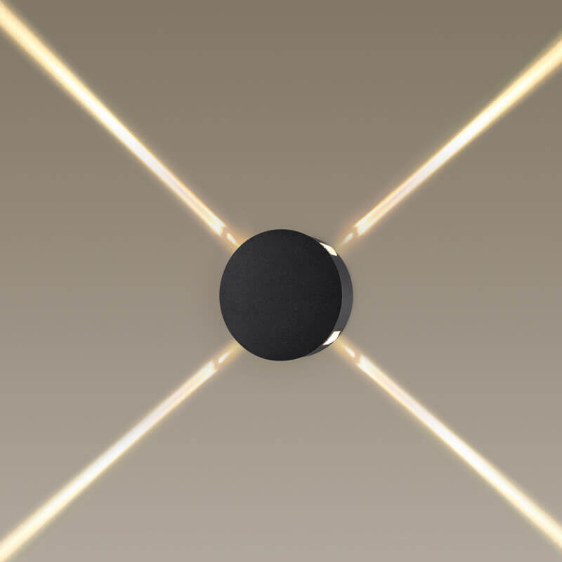 Спот Jedi Beam Sconce Circle black Черный в Краснодаре | Loft Concept 