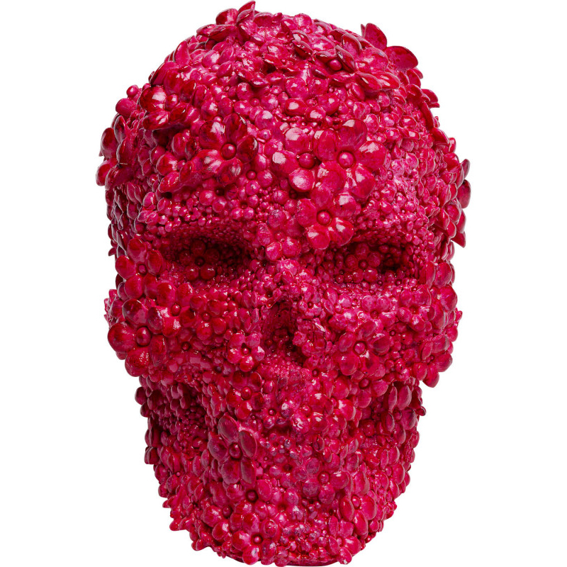 Копилка Pink Skull made of Flowers Малиновый (Crimson) в Краснодаре | Loft Concept 