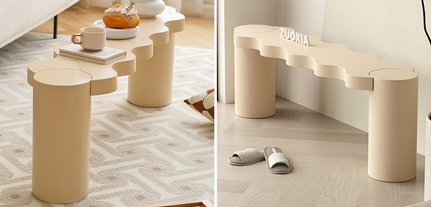 Кофейный стол Safaa Curved Coffee Table - фото №1