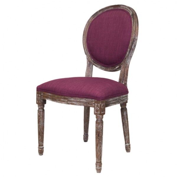 Стул French chairs Provence Violet Chair Фиолетовый Коричневый в Краснодаре | Loft Concept 