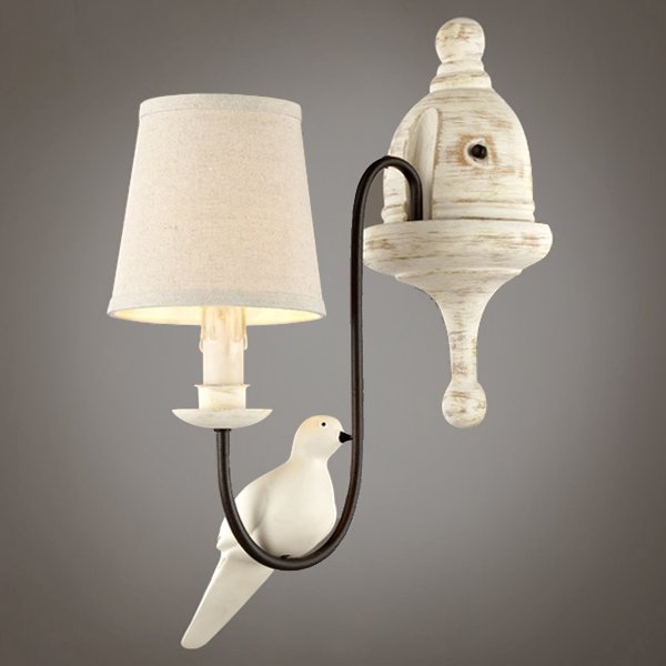 Бра Norman Bird Wall Lamp one ivory ( слоновая кость ) в Краснодаре | Loft Concept 