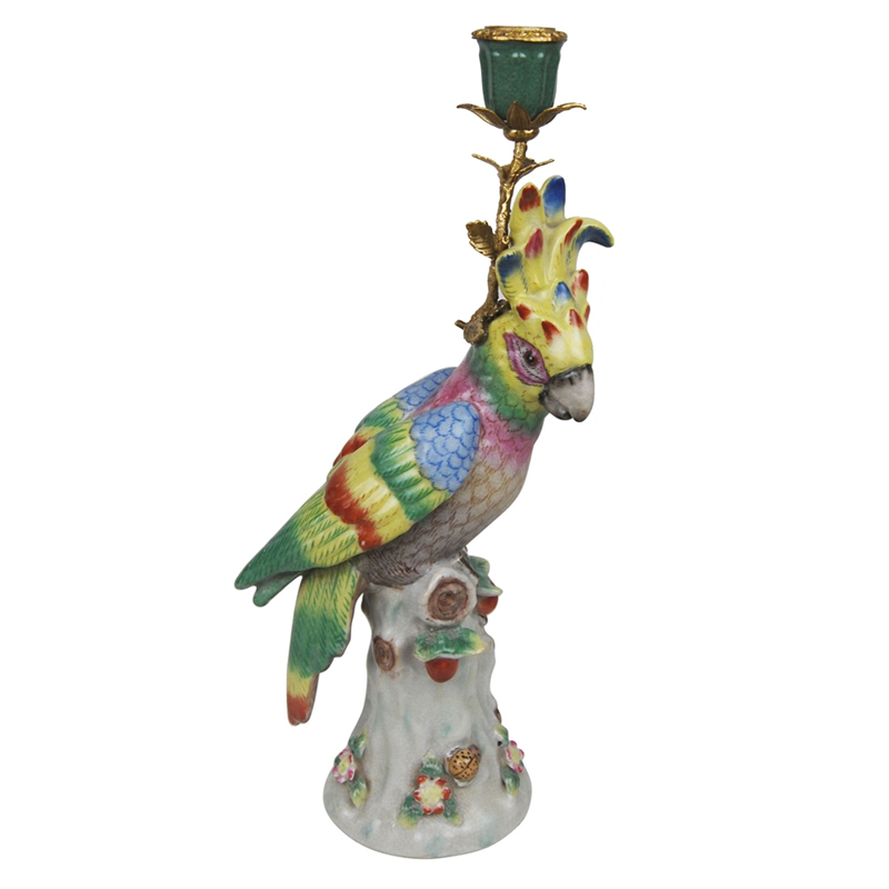 Подсвечник Corella Parrot Candlestick Мульти в Краснодаре | Loft Concept 