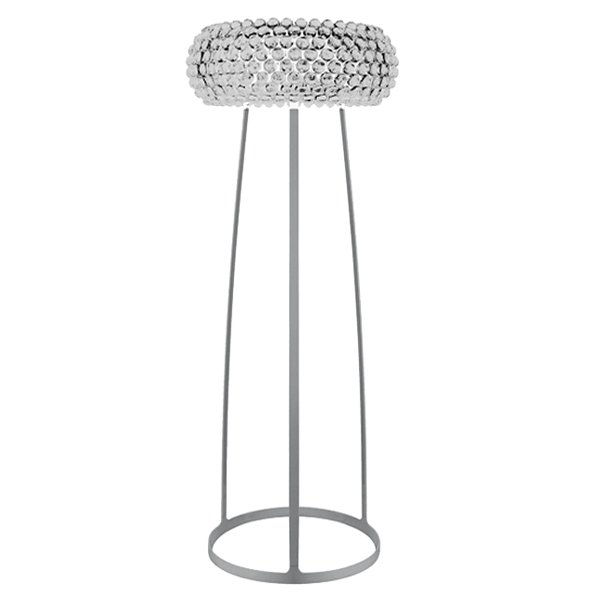 Торшер Foscarini Caboche Floor Lamp Белый Прозрачный в Краснодаре | Loft Concept 