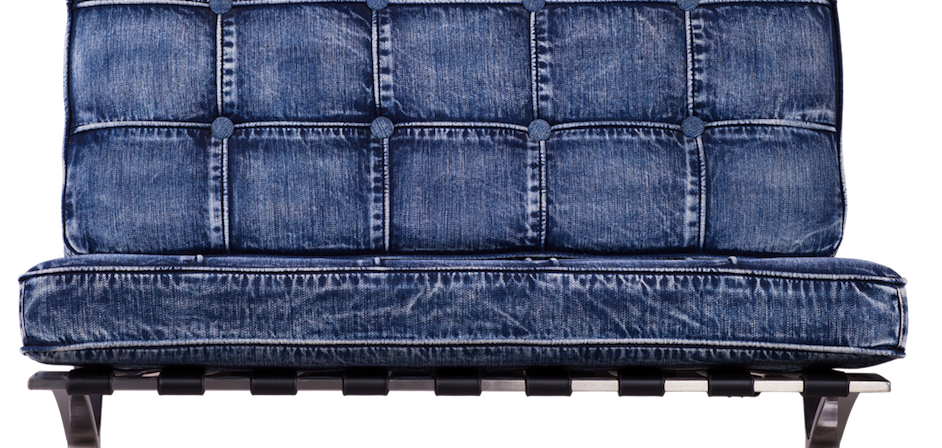 Кресло Barcelona Denim - фото №1