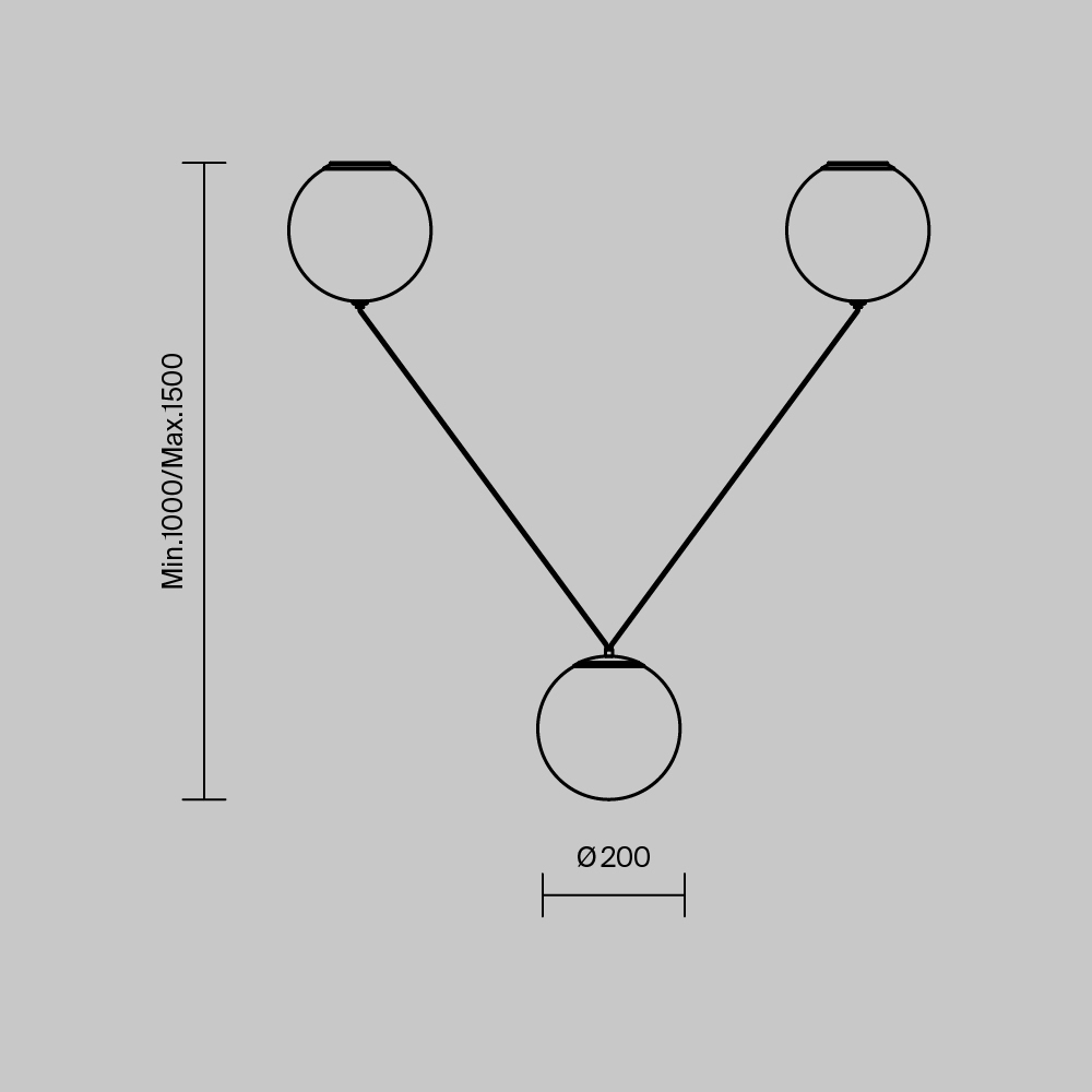 Подвесной светильник Twins 3000К 26Вт в Краснодаре