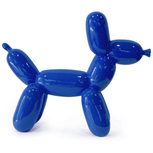 Статуэтка Jeff Koons Balloon Dog large Красный Черный Белый Желтый Синий в Краснодаре | Loft Concept 