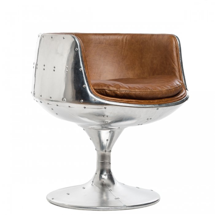 Кресло Aviator Cup Chair Коричневый в Краснодаре | Loft Concept 