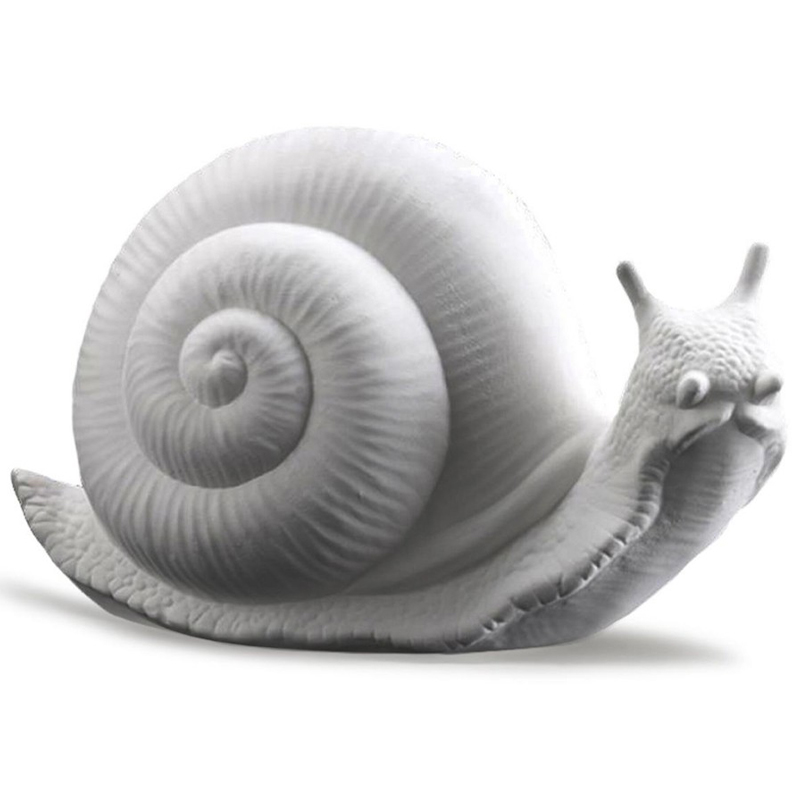 Статуэтка Abhika Snail Bisc. White Белый в Краснодаре | Loft Concept 