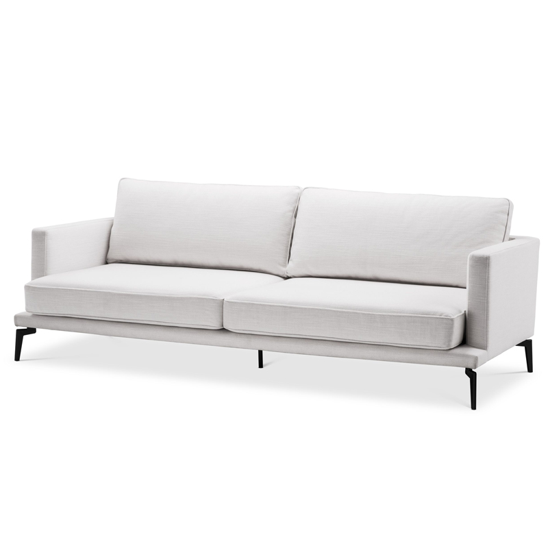 Диван Eichholtz Sofa Avenue 54 Белый Черный в Краснодаре | Loft Concept 