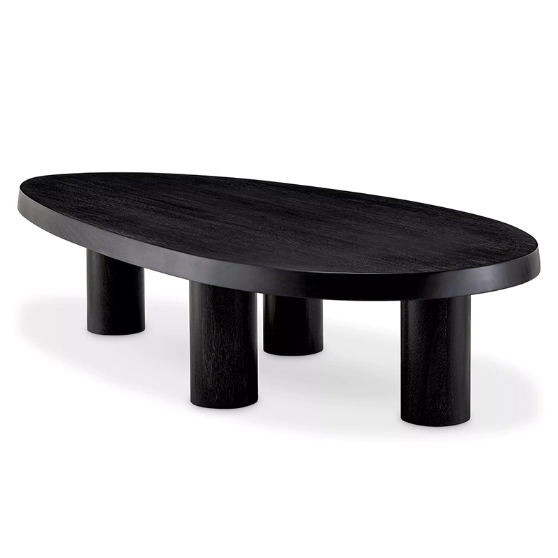 Кофейный стол Eichholtz Coffee Table Prelude Black Черный в Краснодаре | Loft Concept 