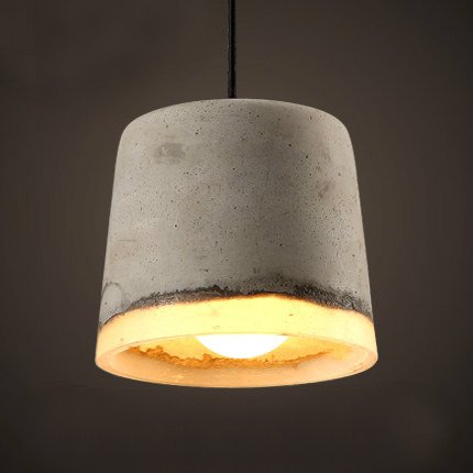 Подвесной светильник Art Concrete Pendant №10 Серый в Краснодаре | Loft Concept 