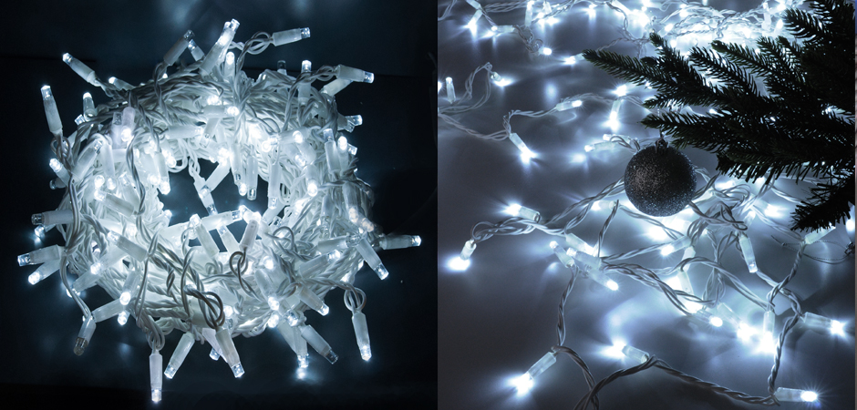 Гирлянда для улицы с Белым светом - Loft-Concept в Краснодаре