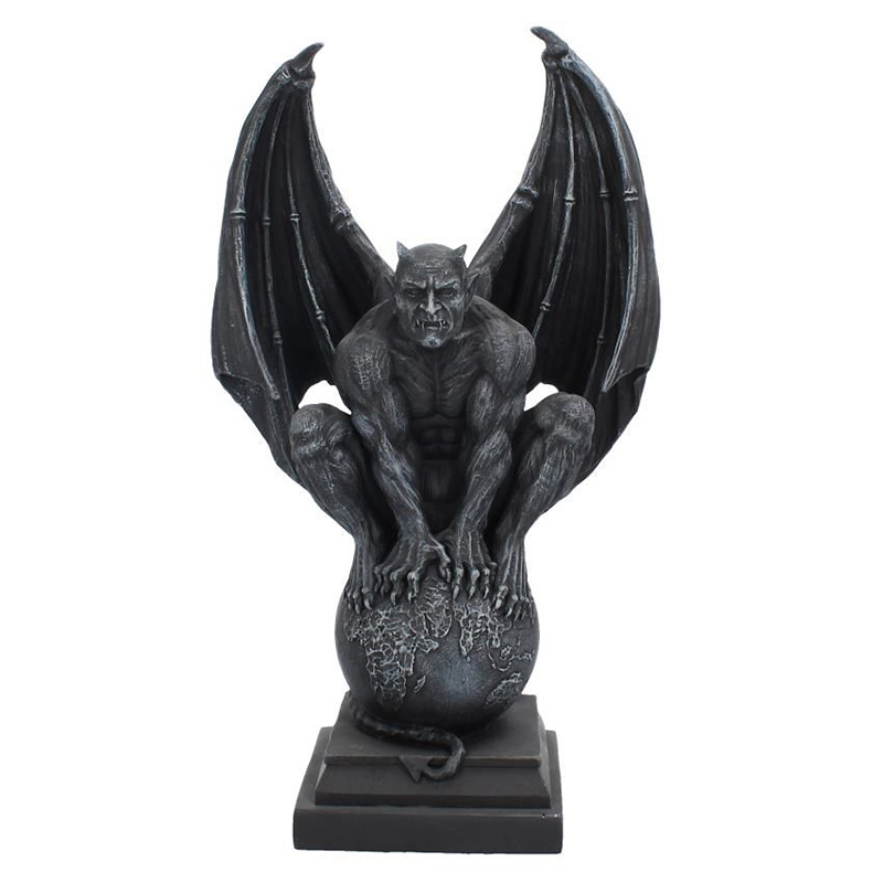 Статуэтка Gargoyle Night Demon Черный в Краснодаре | Loft Concept 