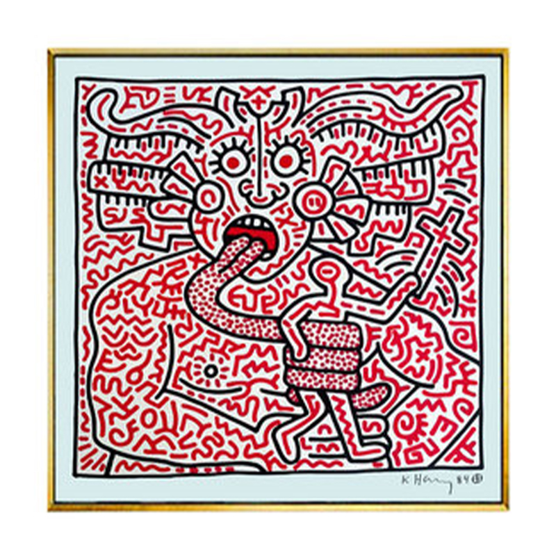 Постер Keith Haring 15 Мульти в Краснодаре | Loft Concept 