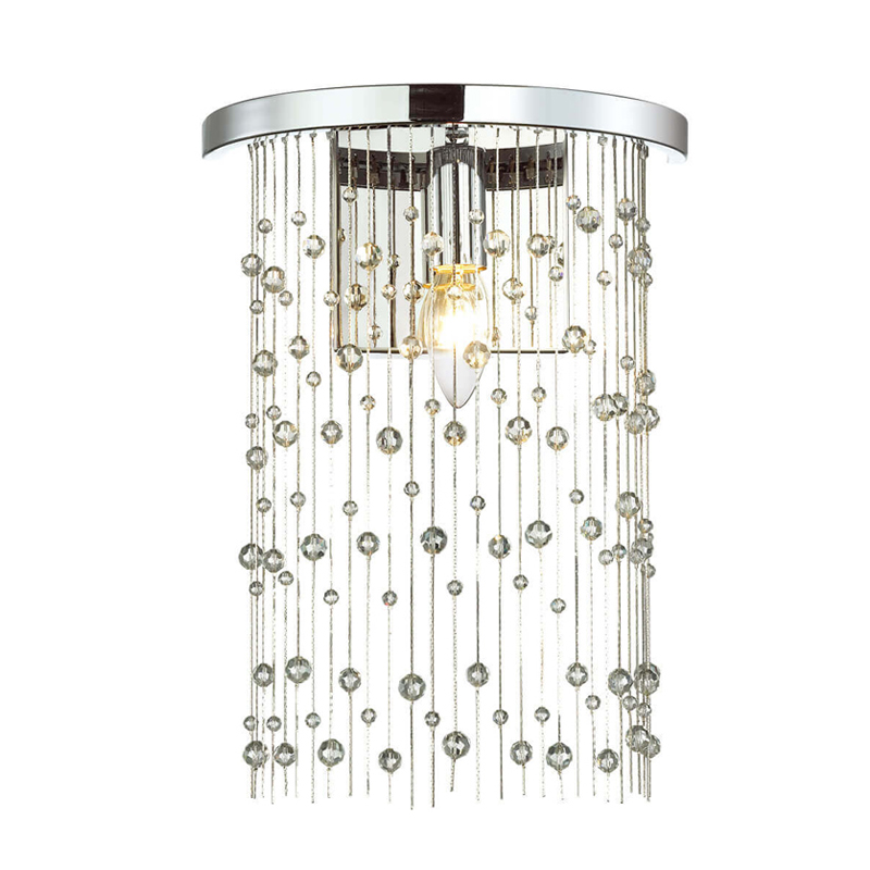 Бра Hailstorm Rain Wall lamp chrome Прозрачный (Transparent) Хром в Краснодаре | Loft Concept 