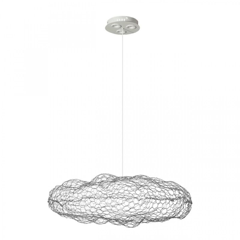 Светодиодная Люстра Серебряная Сеть LED Cloud Silver Серебряный в Краснодаре | Loft Concept 