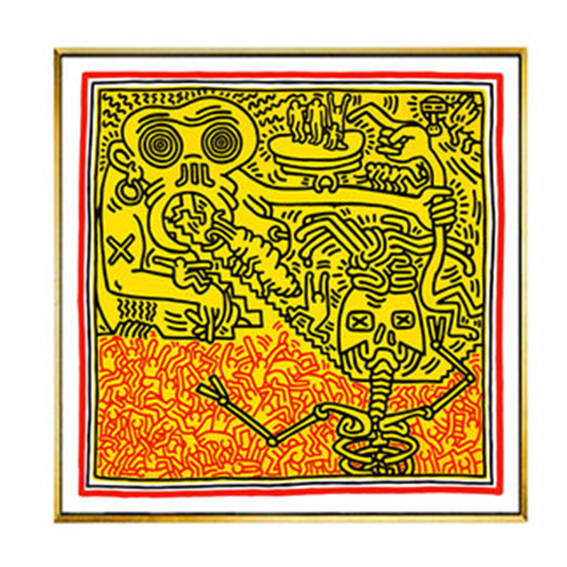 Постер Keith Haring 13 Мульти в Краснодаре | Loft Concept 