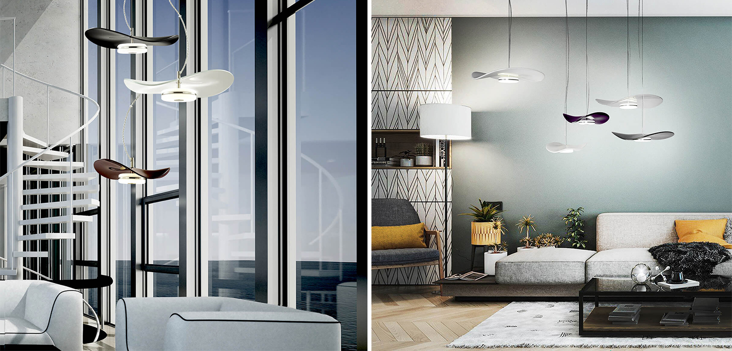 Подвесной светильник Floaty Black Hanging lamp - фото №1