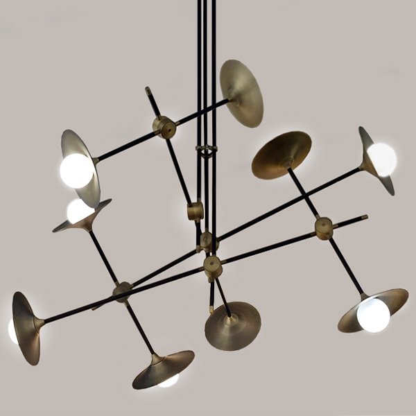 Люстра Disc Turbaya SS-9 Chandelier  в Краснодаре | Loft Concept 