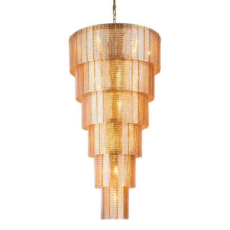 Люстра Branwen Amber Chandelier 71 Золотой Янтарный в Краснодаре | Loft Concept 