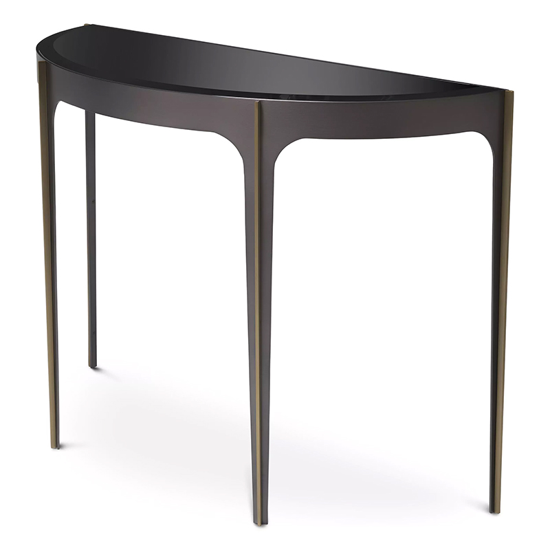 Консоль Eichholtz Console Table Artemisa Bronze Бронза Черный в Краснодаре | Loft Concept 