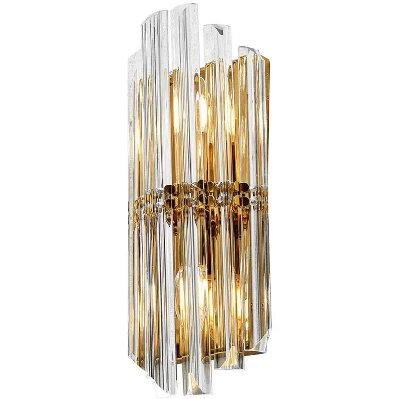 Бра Luxxu Glass Sconce Золотой Прозрачное Стекло в Краснодаре | Loft Concept 