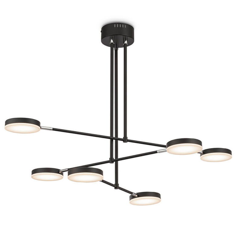 Люстра Maxine Light Chandelier 89 Черный Белый в Краснодаре | Loft Concept 