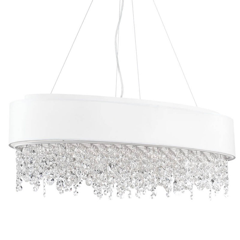 Люстра Maurin Diamond Rain Chandelier Белый в Краснодаре | Loft Concept 