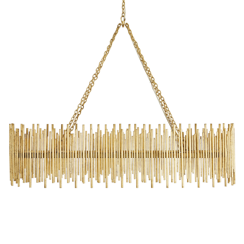 Люстра Arteriors PRESCOTT OVAL CHANDELIER Золотой в Краснодаре | Loft Concept 