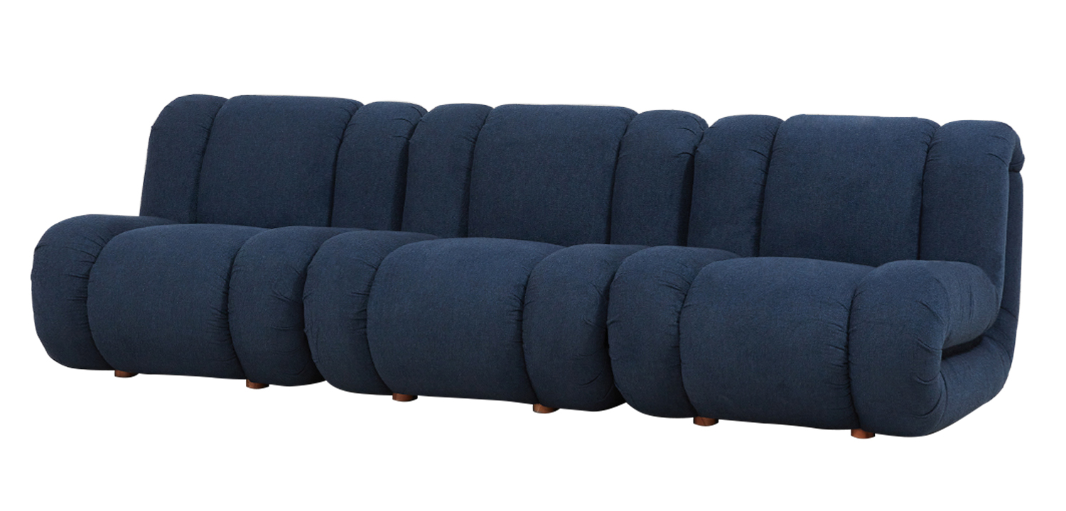 Модульный диван Erasmus Modular Sofa Blue - фото №1
